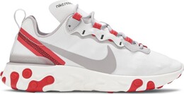 Кроссовки Nike Wmns React Element 55 'Sail Phantom Red', белый bq2728 010 | white
