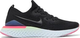 Кроссовки Nike Wmns Epic React Flyknit 2 'Pixel', черный bq8927 003 | black