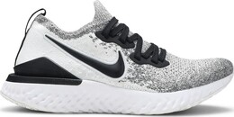 Кроссовки Nike Wmns Epic React Flyknit 2 'Oreo', белый bq8927 102 | white
