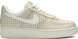 Кроссовки Nike Wmns Air Force 1 Low QS 'Gingham Pack - Beige', загар bv4891 101 | tan
