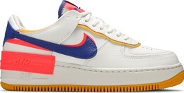 Кроссовки Nike Wmns Air Force 1 Shadow 'White Crimson Blue', белый ci0919 105 | white