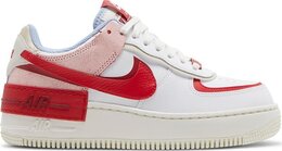 Кроссовки Nike Wmns Air Force 1 Shadow 'Cracked Leather', белый ci0919 108 | white