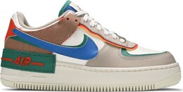 Кроссовки Nike Wmns Air Force 1 Shadow 'Sail Signal Blue Green', белый ci0919 109 | white