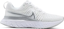 Кроссовки Nike Wmns React Infinity Run Flyknit 2 'White Metallic Silver', белый ct2423 102 | white