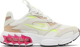 Кроссовки Nike Wmns Zoom Air Fire 'White Light Orewood Brown', белый cw3876 106 | white