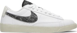 Кроссовки Nike Wmns Blazer Low SE 'Recycled Wool Pack - White Black', белый da4934 100 | white