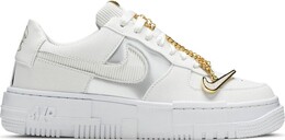 Кроссовки Nike Wmns Air Force 1 Pixel 'White Gold Chain', белый dc1160 100 | white