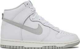 Кроссовки Nike Wmns Dunk High 'Grey Fog', белый dd1869 111 | white