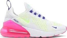 Кроссовки Nike Wmns Air Max 270 'White Pink Blast Volt', белый dh0252 100 | white