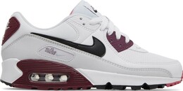 Кроссовки Nike Wmns Air Max 90 'White Dark Beetroot', белый dh1316 100 | white