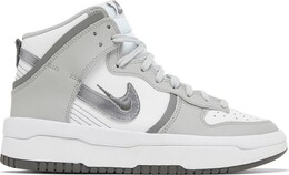 Кроссовки Nike Wmns Dunk High Up 'Light Smoke Grey', белый dh3718 106 | white