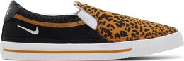 Кроссовки Nike Wmns Court Legacy Slip 'Leopard', коричневый dj5938 001 | brown