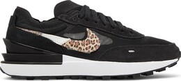 Кроссовки Nike Wmns Waffle One 'Black Leopard', черный dj9776 001 | black