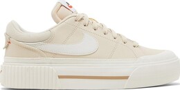 Кроссовки Nike Wmns Court Legacy Lift 'Pearl White', кремовый dm7590 200 | cream