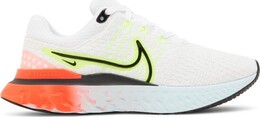 Кроссовки Nike Wmns React Infinity Run Flyknit 3, белый dx3351 100 | white