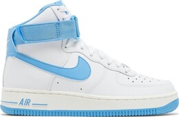 Кроссовки Nike Wmns Air Force 1 High 'White University Blue', белый dx3805 100 | white