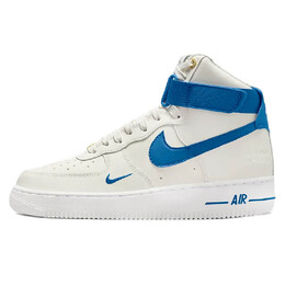 Кроссовки Nike Air Force 1 High SE, белый/синий dq7584 100 | cream