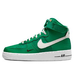 Кроссовки Nike Air Force 1 High SE, белый/зеленый dq7584 300 | green