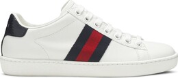 Кроссовки Gucci Wmns Ace White Blue Red, белый 387993 02jr0 9072 | white blue red