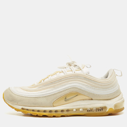 Nike White Mesh and Suede Air Max 97 M. Frank Rudy Sneakers Size 46 1149873
