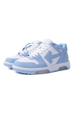 Кожаные кеды Out of Office Off-White 0mia189c99lea007