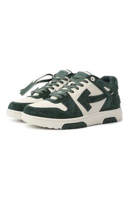 Кожаные кеды Out of Office Off-White 0mia189s25lea007