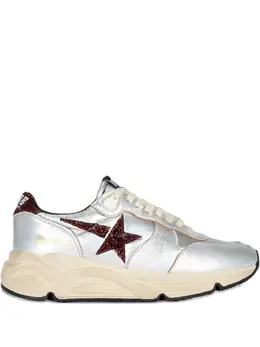 Golden Goose Running Sole "Silver/Bordeaux" sneakers 27053756