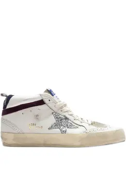 Golden Goose Mid Star "Glitter/White" sneakers 29448052