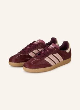 Кроссовки Samba OG Adidas, мультиколор 1703185 | dunkelrot/ hellrosa/ beige