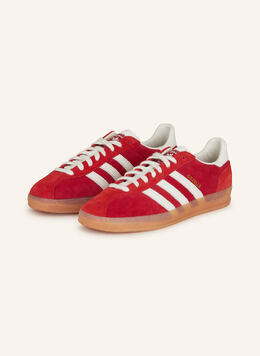 Кроссовки gazelle indoor pro Adidas, мультиколор 1660595 | rot/ weiss