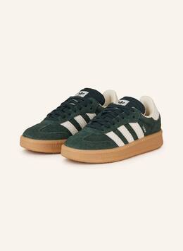 Кроссовки samba xlg Adidas, мультиколор 1660695 | dunkelgrün/ weiss