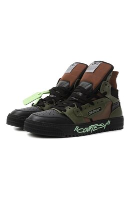 Комбинированные кеды 3.0 Off Court Courtesy Off-White 0mia065s25lea003