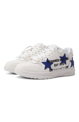 Комбинированные кеды Out Of Office Off-White 0mia189s25lea00d