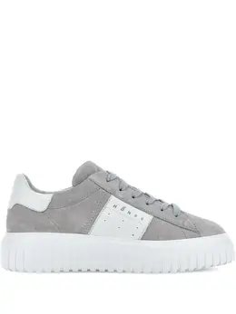 Hogan H-Stripes suede sneakers 29894918