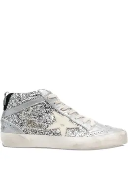 Golden Goose Mid Star "Glitter/Silver" sneakers 29448051