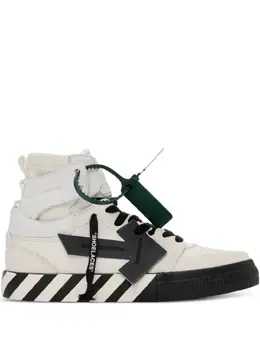 Off-White High Top Vulcanized "White/Black" sneakers 29570309