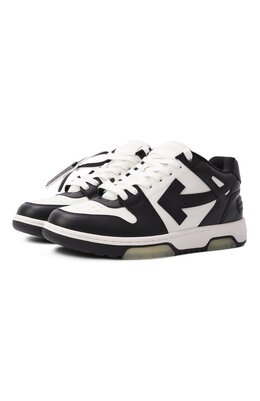 Кожаные кеды Out of Office Off-White 0mia189c99lea007