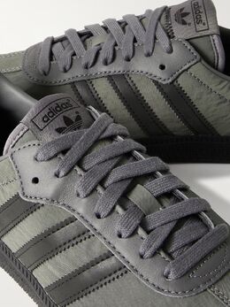 Кроссовки Samba OG Shell с кожаной отделкой Adidas, серый 1647597335946967 | gray