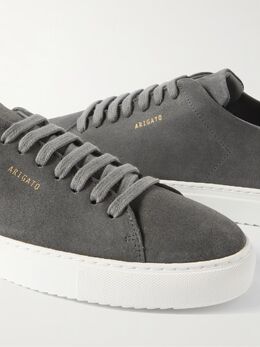 Кроссовки из замши с кожаной отделкой Clean 90 Axel Arigato, серый 1647597322552334 | gray