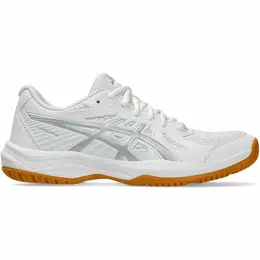 Кроссовки Asics UPCOURT 6, полнота F, размер 6 US, белый-серебристый 4481424378