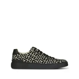Balmain-Sneakers Nero Bianco-Uomo 52456873886036