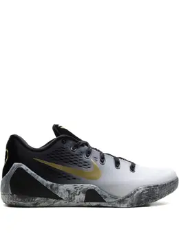 Кроссовки Kobe 9 Elite Low EM Protro Black/Metallic Gold/Black Nike, черный 30024619 | черный
