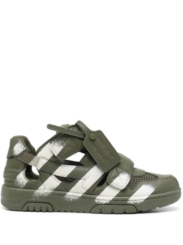 Кроссовки Off-White Out Of Office "Ooo", зеленый omia29sz25lea0015603 | зеленый
