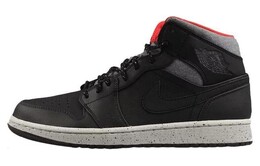 1 Mid Holiday GS, кроссовки женские Jordan, цвет Black Gray 816705-035 | black gray