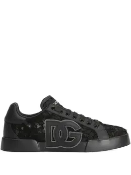 Кеды Portofino Dolce & Gabbana, черный 29690633 | черный