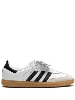 Adidas Sneakers With Logo ig4279sambaftwwhtcblackgoldmt