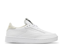 Кроссовки Reebok Club C Clean, белый/бежевый 523082 | white/beige