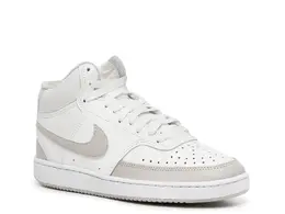 Кроссовки Court Vision Mid Sneaker Nike, белый/серо-коричневый 481503 | white_taupe