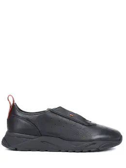 Santoni Кроссовки кожаные на меху 2297730