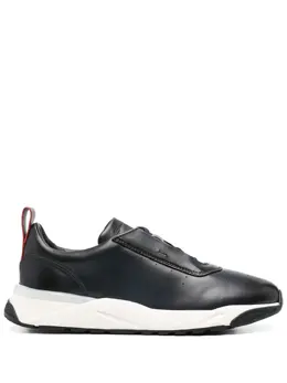 Santoni leather sneakers 24029759